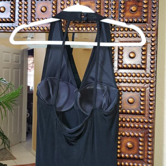 BLACK  MAXI DRESS - Picture 3 of 4